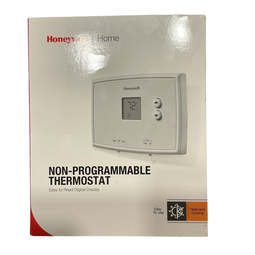 Honeywell Home Non-Programmable  Thermostat Heat & Cool Model RTH111B1042 New